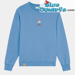 Heren Smurfen Sweater - Bavarian Caps - Blauwgrijs Volksfest Gaudi