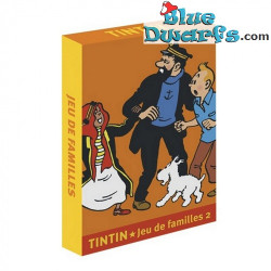Gioco di carte Quartetto Tintin – 32 carte – Gioco di famiglia Parte 1 – 10×6,5 cm