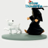Statuette Tim:  "Tintin toge et milou en Inde" (Moulinsart/ 2014/ +/- 10cm)