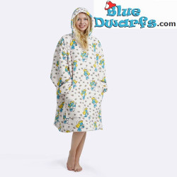 Smurfin – Cozee One-Size-Fits-All Draagbare Deken voor Vrouwen