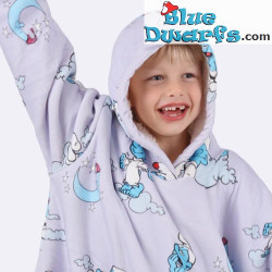 Lazy Smurf – Cozee One-Size-Fits-All Wearable Blanket for Kids (ages 3–13)
