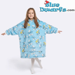 Pitufo y pitufina - Cozee – Ropa cálida de noche y para relajarse de los Pitufos- para Niños (3–13 años)