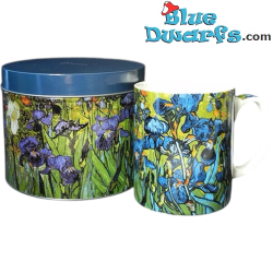 Mug in Tin – Van Gogh and the Irises – Parastone – 9.5 cm