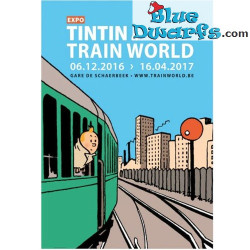 Trainworld Ausstellung – Tim-und-Struppi Poster – Tintinimaginatio – 60 x 40 cm