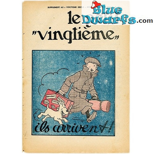 Arrivano / “Ils arrivent” n. 48 – Poster di Tintin – Tintinimaginatio – 60 × 40 cm