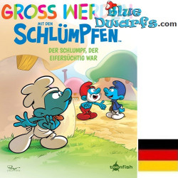 Groß werden mit den Schlümpfen N°14 - Der Schlumpf, der eifersüchtig war – Edición en alemán – Tapa dura