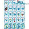 Boosterpack  Smurfen Verzamelkaarten - Kayou - 30x4 Chinese kaarten in pakje - 8,5x6,5cm