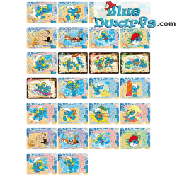 Boosterpack  Cartas coleccionables de Los Pitufos – Kayou – 30x4 cartas chinas por paquete – 8,5 × 6,5 cm