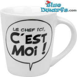 Asterix en Obelix - Porseleinen mok - Le chef ici c'est moi -  Konitz -  0,38L
