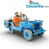 Willys CJ2A Azul - Objetivo: la Luna - Coche de Tintín - Escala 1/8