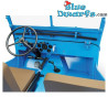 Blue Willys CJ2A - Obiettivo Luna - Auto di Tintin - Scala 1/8