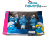 3 x smurf figurine  - Plastic -  (Goldie Marketing, +/- 15 cm)