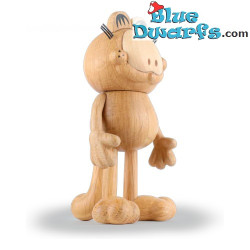Handgefertigte Garfield-Statue – Europäische FSC-Weißeiche – BOYHOOD – 14 cm