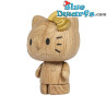 Hand Crafted Hello Kitty 50Tth Anniversary Statue - European FSC White Oak - Boyhood - 13 cm
