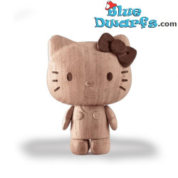 Statue de Hello Kitty faite main – Chêne Blanc Européen FSC – BOYHOOD – 13 cm