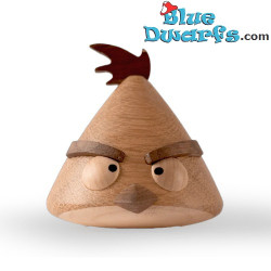 Hand Crafted Chuck x Angry Birds Statue - European FSC White Oak - Boyhood - 7 cm