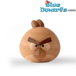Handgefertigte Red x Angry Birds-Skulptur – Europäische FSC-Weißeiche – BOYHOOD – 7 cm