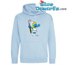 Pitufina con palo de hockey – Jersey de Los Pitufos – Azul claro – Hingly