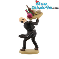 Nestor au plateau - Tintin - Figurine Résine - Nr. 42189 - 15cm