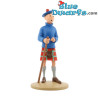 Tintin en kilt - Statue en résine Tintin - Moulinsart - 2015 - 12 cm