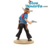 Tintín con traje de vaquero - Colección de figuras de resina de Tintín - N° 42191 - 13 cm