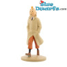 Tintin con un abrigo trench -Estatua de Resina - Tintín - Nr. 42190 - 12cm