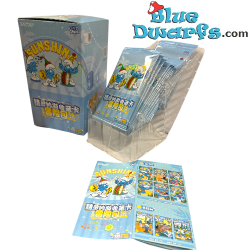 Cartas coleccionables de Los Pitufos – Kayou – 5 cartas chinas por paquete – 8,5 × 6,5 cm