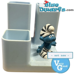 20010: Boef Smurf - Pennenbakje blauw - Schleich