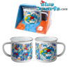 Smurfette, Papa Smurf & Brainy Smurf - Smurf Enamel Mug - Power Gift  - 350 ML