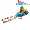 Il carro di Cleopatra – Statuetta da collezione in metallo di Asterix e Obelix – Pixi: 2394 - 2025 - 22 x 50 cm