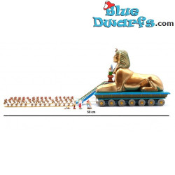 Kleopatras Streitwagen – Asterix & Obelix Sammlerfigur aus Metall – Pixi: 2394 - 2025 - 22 x 50 cm