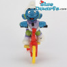 40252: Vélo acrobatique Schtroumpf (Super Schtroumpf/ *PEYO CREATIONS* /Mint in box)
