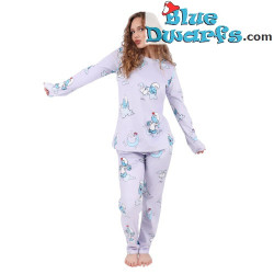 Fauli Schlumpf – Samt-Schlafpyjama der Schlümpfe – Cozee