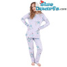 Lazy Smurf – Smurfs Sleep Velvet Pyjamas - Cozee