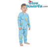 Smurfin en Smurf – Smurfen fluwelen kinderpyjama – Blauw – Cozee