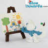 40239: Artist with Easel Smurf