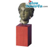 Tête de Vénus sur socle en bois – Figurine de la collection d’art gréco-romain – Parastone – 9,5 cm