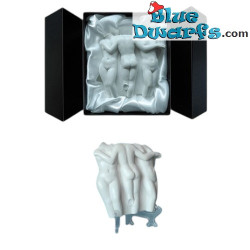 The Three Graces - Greco - Roman Art Collection Figurine -  Parastone - 10 cm