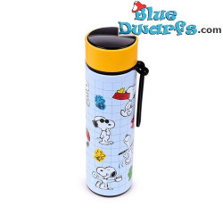 Botella con termómetro digital para bebidas frías y calientes Snoopy & Woodstock – Merchandising de Snoopy – Peanuts – 450 ML