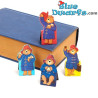 Paddington Bear Magnetic Bookmark Set – Paddington Merchandise – 6 x 3 cm