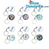 Feuille et Les Schtroumpfs – Porte-Clés en Verre Schtroumpf – Power Gift – 7 cm