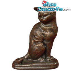 Katze, die nach unten blickt – Les Animaliers – Figur aus der Emmanuel-Frémiet-Kollektion – Parastone – 12 cm