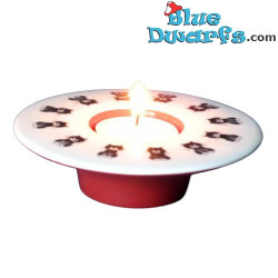 Dubout Plate Candle Holder – Cats in a line - Dubout Cat - Parastone - 11 x 3 cm