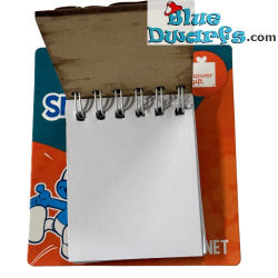 The Smurfs Notebook - Resin Magnet - Power Gift - 5,5x8cm