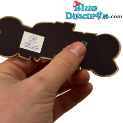 De Smurfen - Smurfenlogo – Harsmagneet – Power Gift -12x4cm