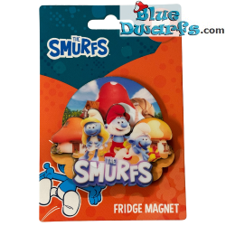 Smurfette, Papa Smurf & Jokey Smurf - Resin Magnet - Power Gift