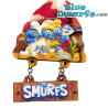 Smurfen op het Smurfen-bord – Harsmagneet – Power Gift