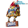 Smurfs on The Smurfs Sign - Resin Magnet - Power Gift