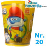 10 Smurfs Drinking Cups – Random Selection – Burger King – Hard Plastic