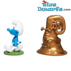 Puffo e la tuba – Statuetta da collezione dei Puffi – Pixi – 2026 – 5 cm